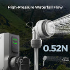 Portable Camping Shower with IPX7 Waterproof Electric Pump