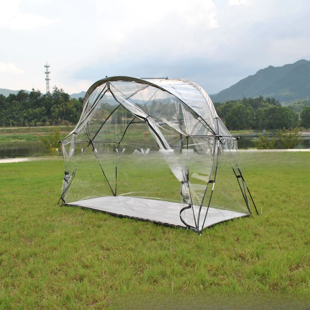 Waterproof Silver-Coated Single Person Camping Storage Tent