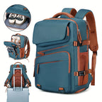 Unisex Casual Nylon Large Capacity Laptop Travel Backpack 2521