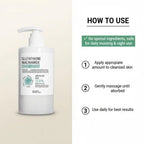 Unisex Glutathione & Niacinamide Nourishing Body Lotion 10.1 fl oz
