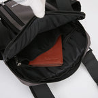 Men's Fashion Oxford Flap Pocket Crossbody Messenger Bag