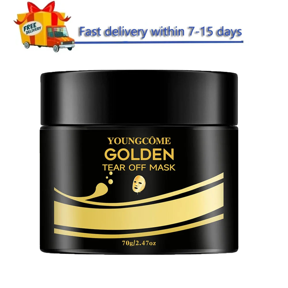 Women's 24K Gold Tear Off Deep Cleansing Peel Face Mask YH1401