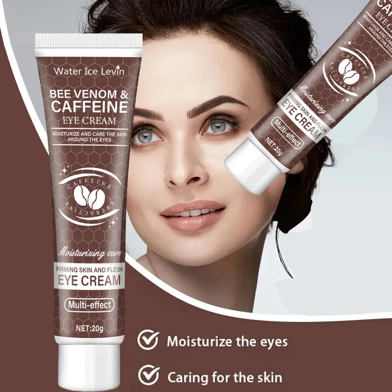 Unisex Natural Caffeine Firming Moisturizing Eye Cream 0.7 oz