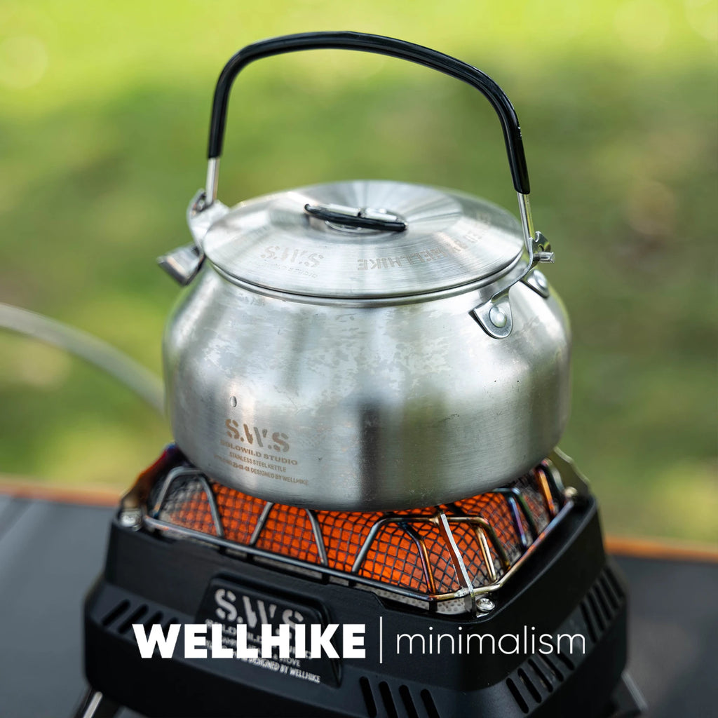 Portable Mini Dual-Purpose Outdoor Heating Stove and Infrared Burner