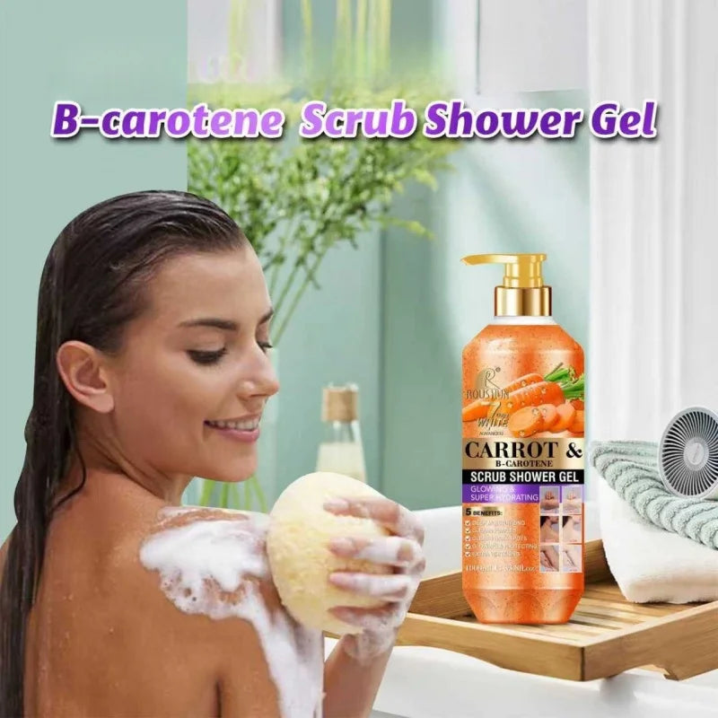 Carrot Moisturizing Scrub Shower Gel 33.8 fl oz
