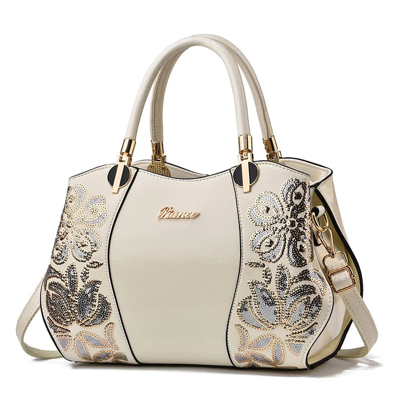 Women's Shiny Patent Leather Shoulder Messenger Bag