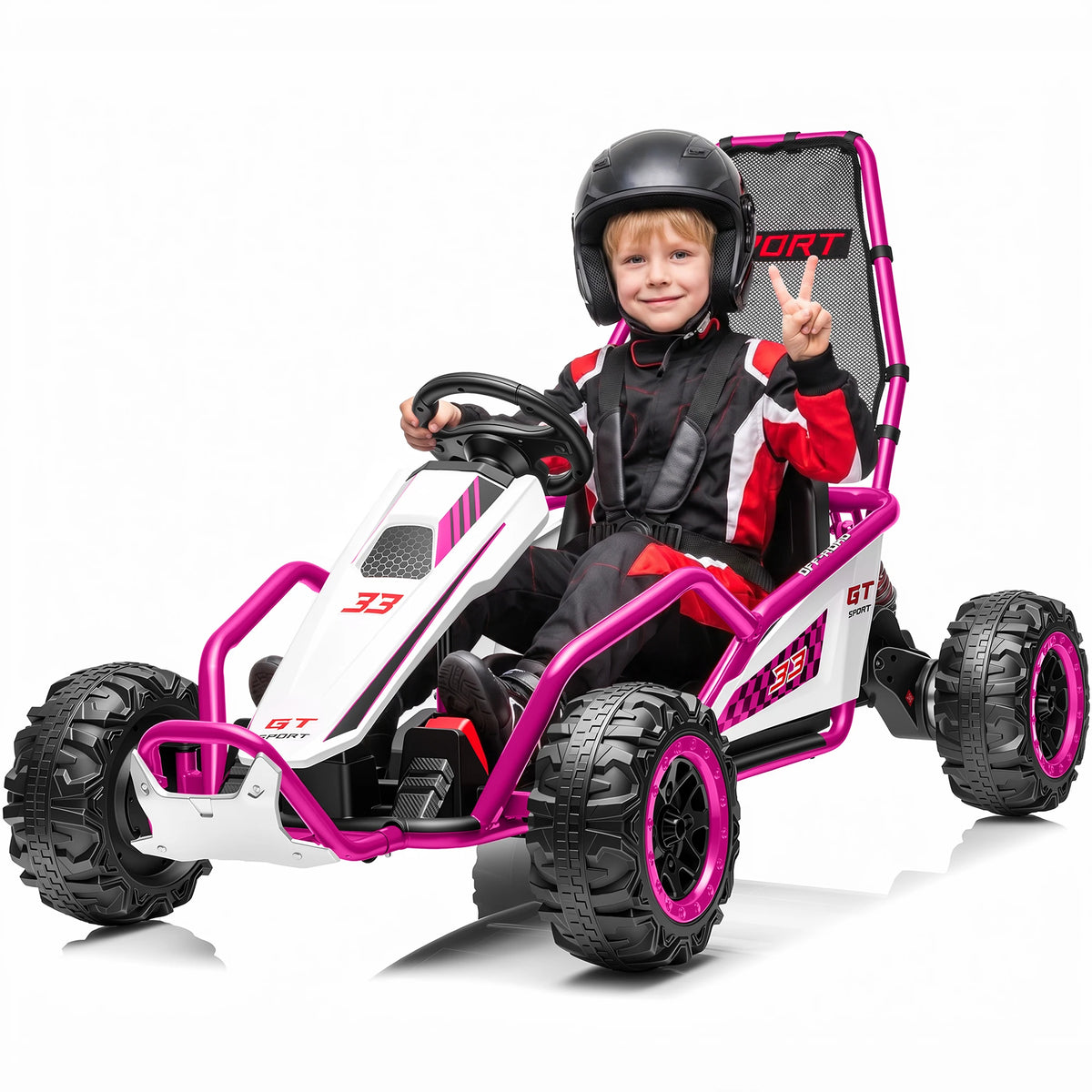Kids 24V 400W Battery Powered Electric Ride on Go Kart Car