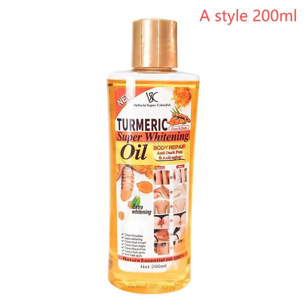 Women's Turmeric Moisturizing Brightening Body Face Massage Oil 6.8 fl oz