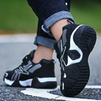 Kids' Comfortable Leather Running Sports Sneakers