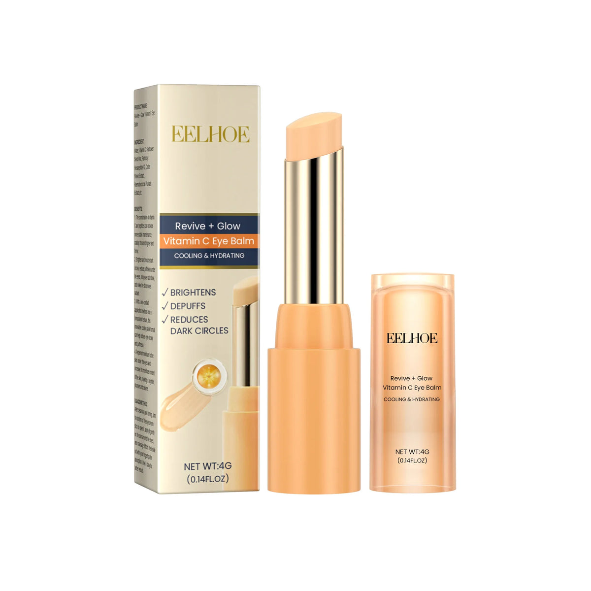 Unisex Vitamin C Brightening Anti-Wrinkle Eye Cream Stick