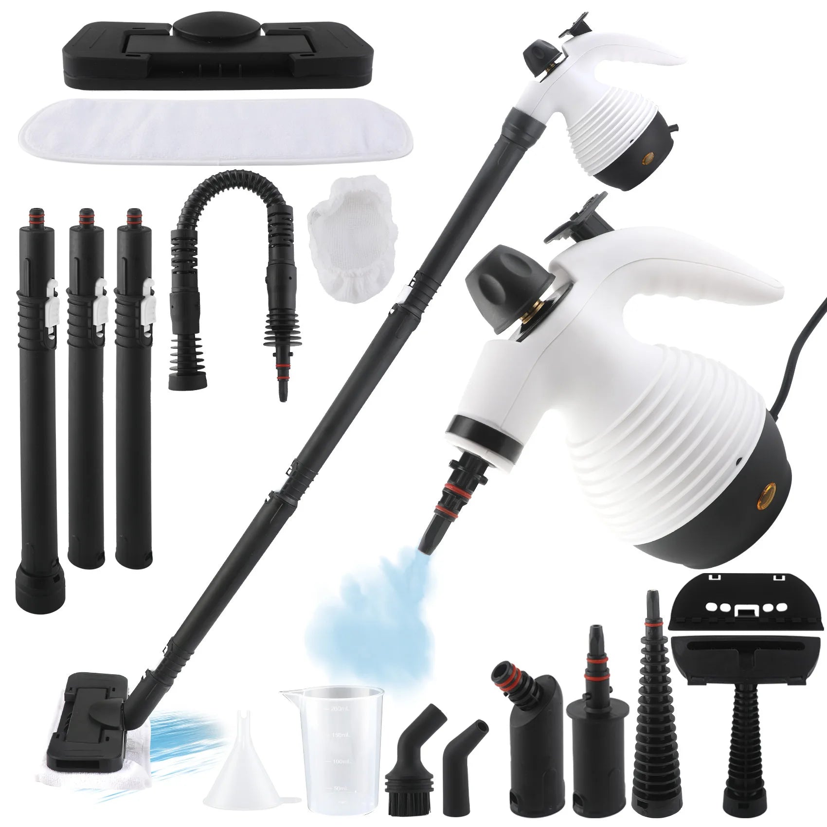 Multifunctional Handheld 2-in-1 High-Temperature Steam Cleaner 1200W
