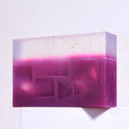 Unisex 24K Gold Cherry Essential Oil Cleansing Soap Bar 5.3 oz