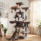 68-Inch Multi Level Indoor Cat Tree Tower