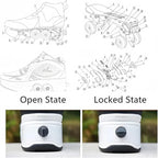 Kids' Breathable Mesh Four-Wheel Roller Skate Sneakers SY119