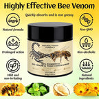 Bee Venom Scorpion Natural Herbal Joint Massage Cream 2.8 oz