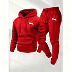 Men's Casual Hoodie and Sweatpants Two Piece Tracksuit Set