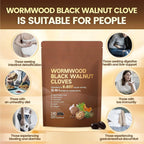 Wormwood Black Walnut Clove Capsules 6600mg Herbal Blend Supplement