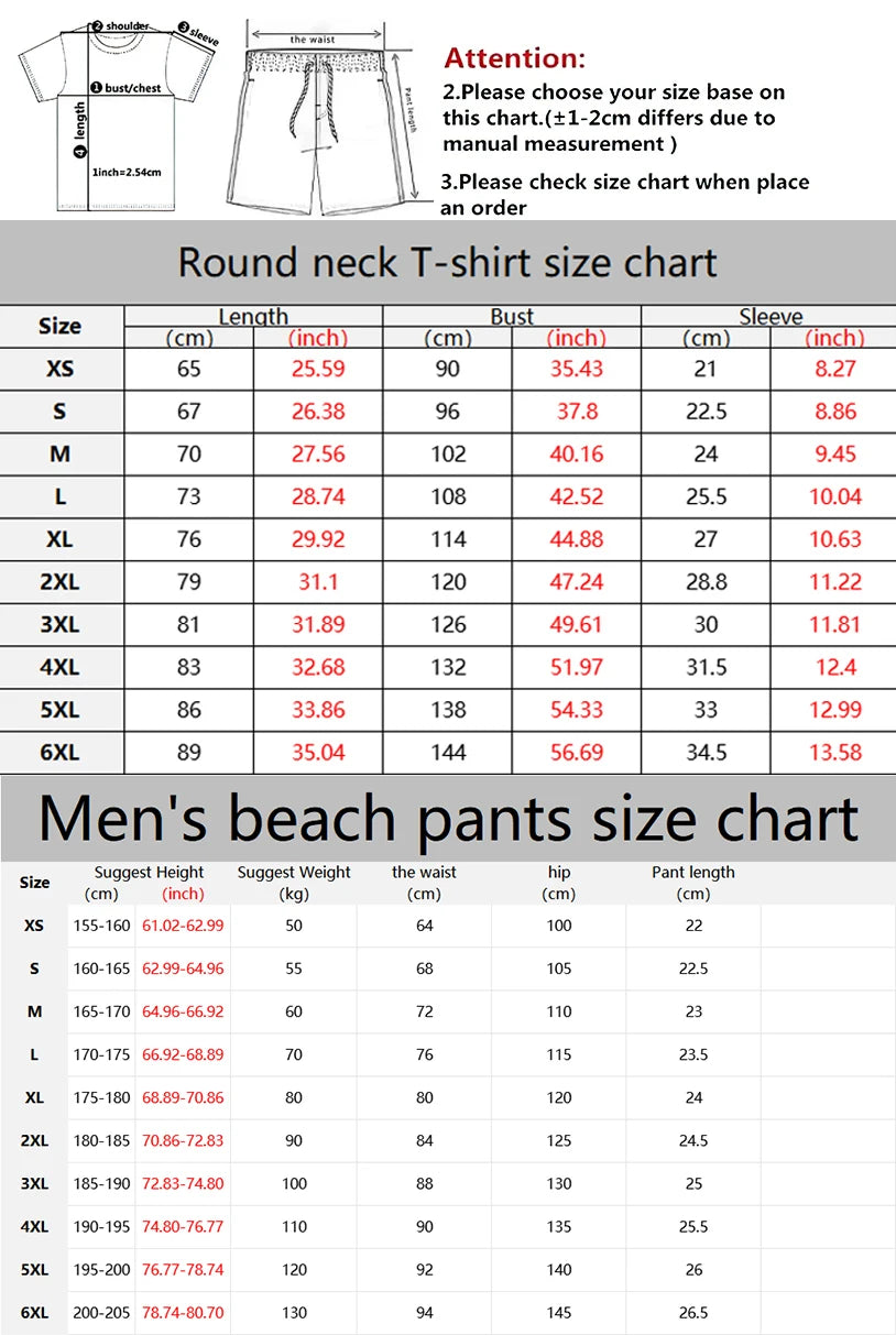 Men's Casual Summer T-Shirt and Shorts Suit Set with 3D Letter Print