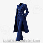 Women's Tailored Two-Piece Blazer and Pants Suit