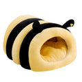 Cute Beehive Warm Enclosed Pet Cave Bed