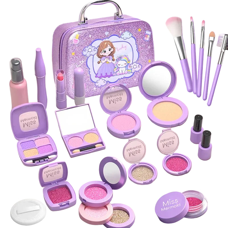 Kids Pretend Play Makeup Cosmetics Simulation Toy Set LTC02536