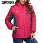 Women's Thick Warm Hooded Ski Parka Coat TJ548