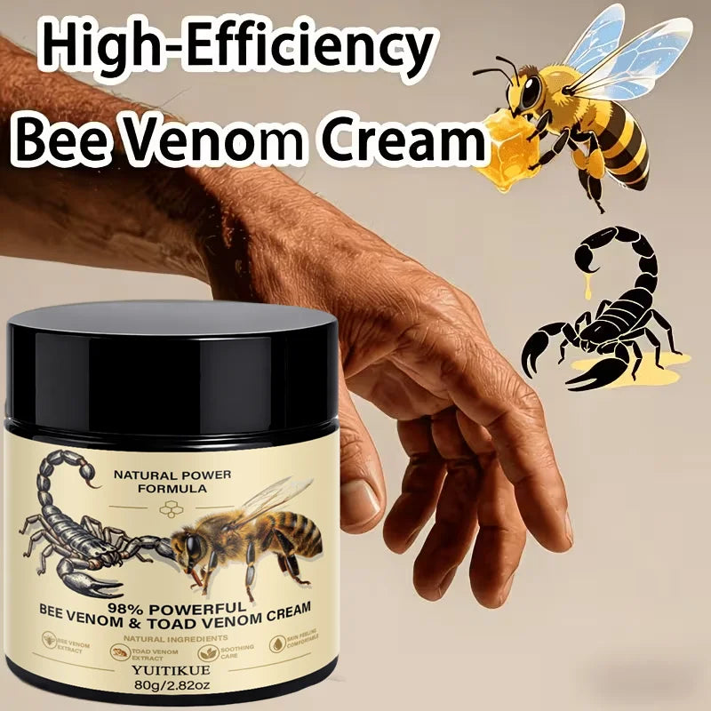 Bee Venom Scorpion Natural Herbal Joint Massage Cream 2.8 oz