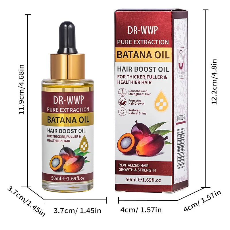 Batana Oil Shampoo and Conditioner Set Smooth Frizzy Hair 16.9 fl oz