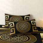 Luxury Baroque Geometric Duvet Cover and Modern Bedding Set