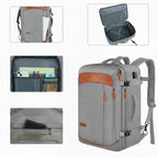 Unisex Waterproof Expandable Travel Luggage Backpack 8092