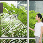 Telescopic Window Cleaner Mop with Extendable Aluminum Rod