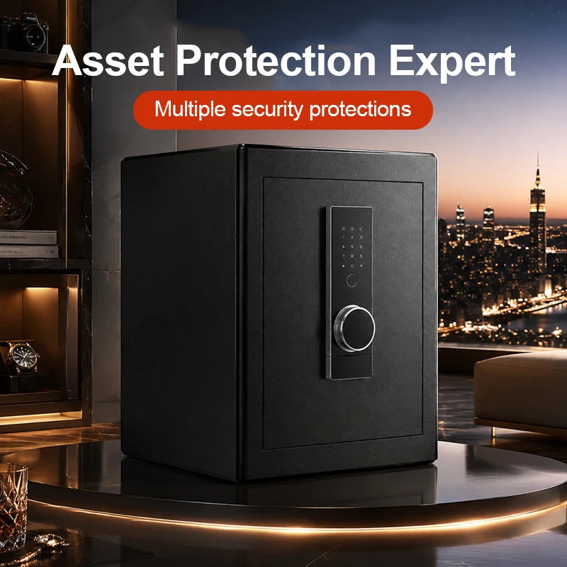 Biometric Fingerprint Safe Box and Solid Steel Security Cabinet