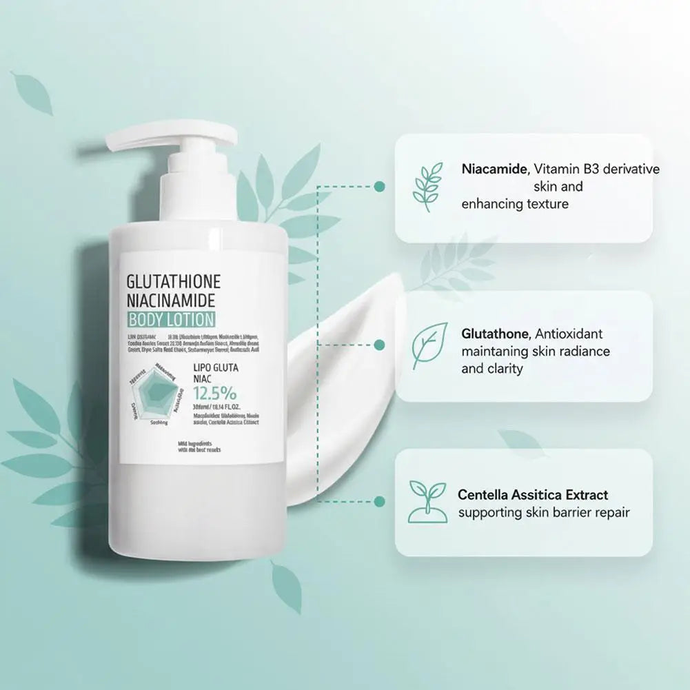 Unisex Glutathione & Niacinamide Nourishing Body Lotion 10.1 fl oz