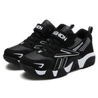 Kids' Comfortable Leather Running Sports Sneakers