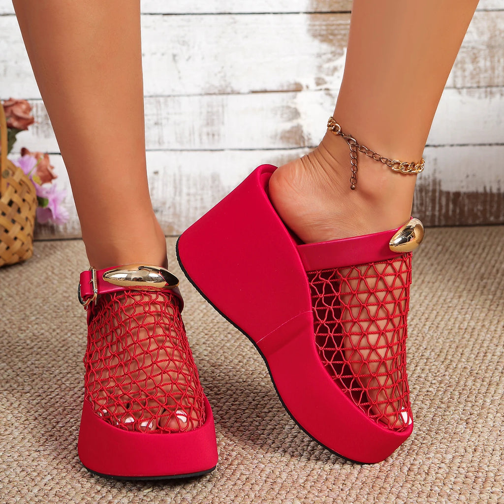Women's Platform Wedge Sandals Casual Summer Beach Shoes