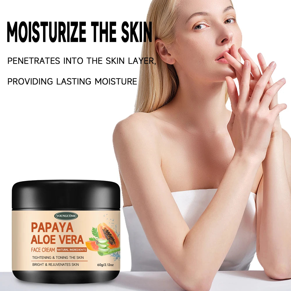 Women's Papaya Aloe Moisturizing Firming Face Cream YH0679