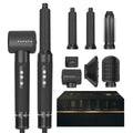 7-in-1 High Speed Ionic Hair Dryer Brush and Auto Curler Set