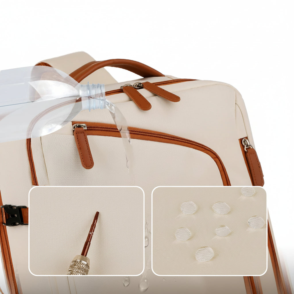 Unisex Casual Nylon Large Capacity Laptop Travel Backpack