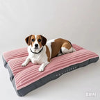 Corduroy Dog Bed Mat Oversized Washable Cushion for Medium and Large Dogs
