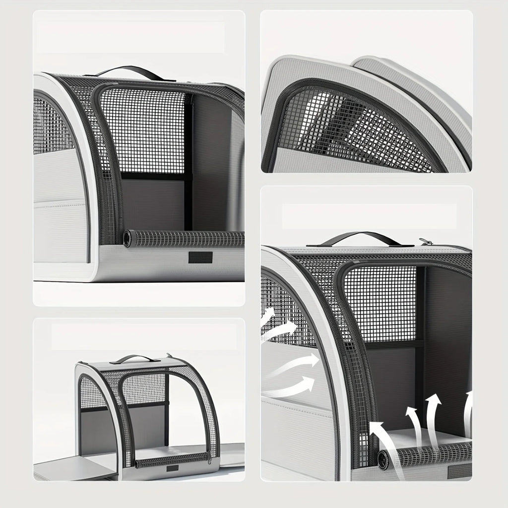 Portable Breathable Pet Travel Car Seat Bed
