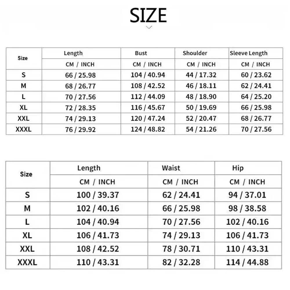 Men's Warm Fleece Lined Printed Hoodie and Jogger Pants Tracksuit Set
