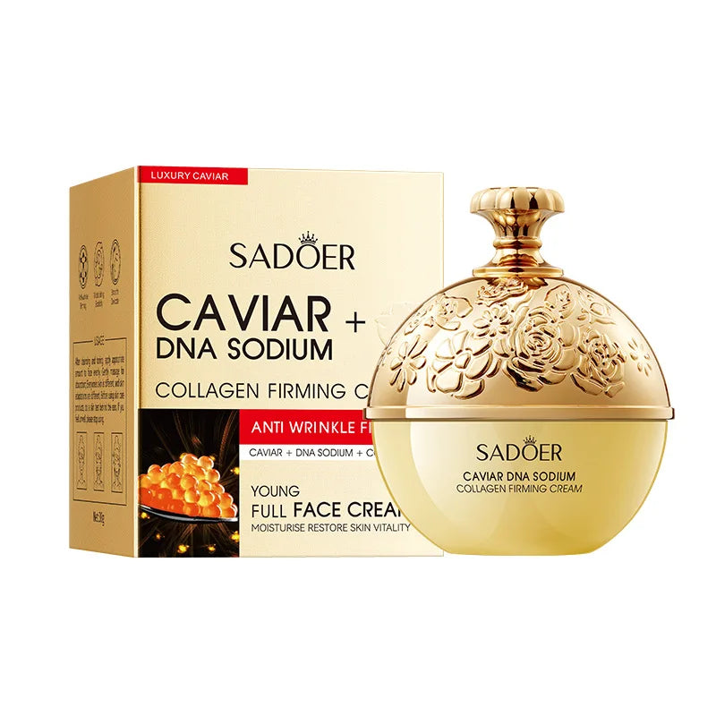 Women's Collagen Pearl Caviar Firming Anti-Wrinkle Face Cream 1.1 oz