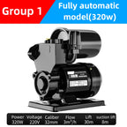 Automatic Water Pressure Booster Pump and Silent Tap Water Heater