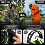 Bluetooth Electronic Hearing Protection Earmuffs and Safety Headset
