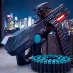 Dual Mode Electric Manual Soft Bullet Dart Blaster Toy Gun with Scope