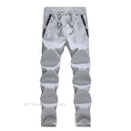 Men's Casual Fleece Zip Hooded Jacket and Pants Set