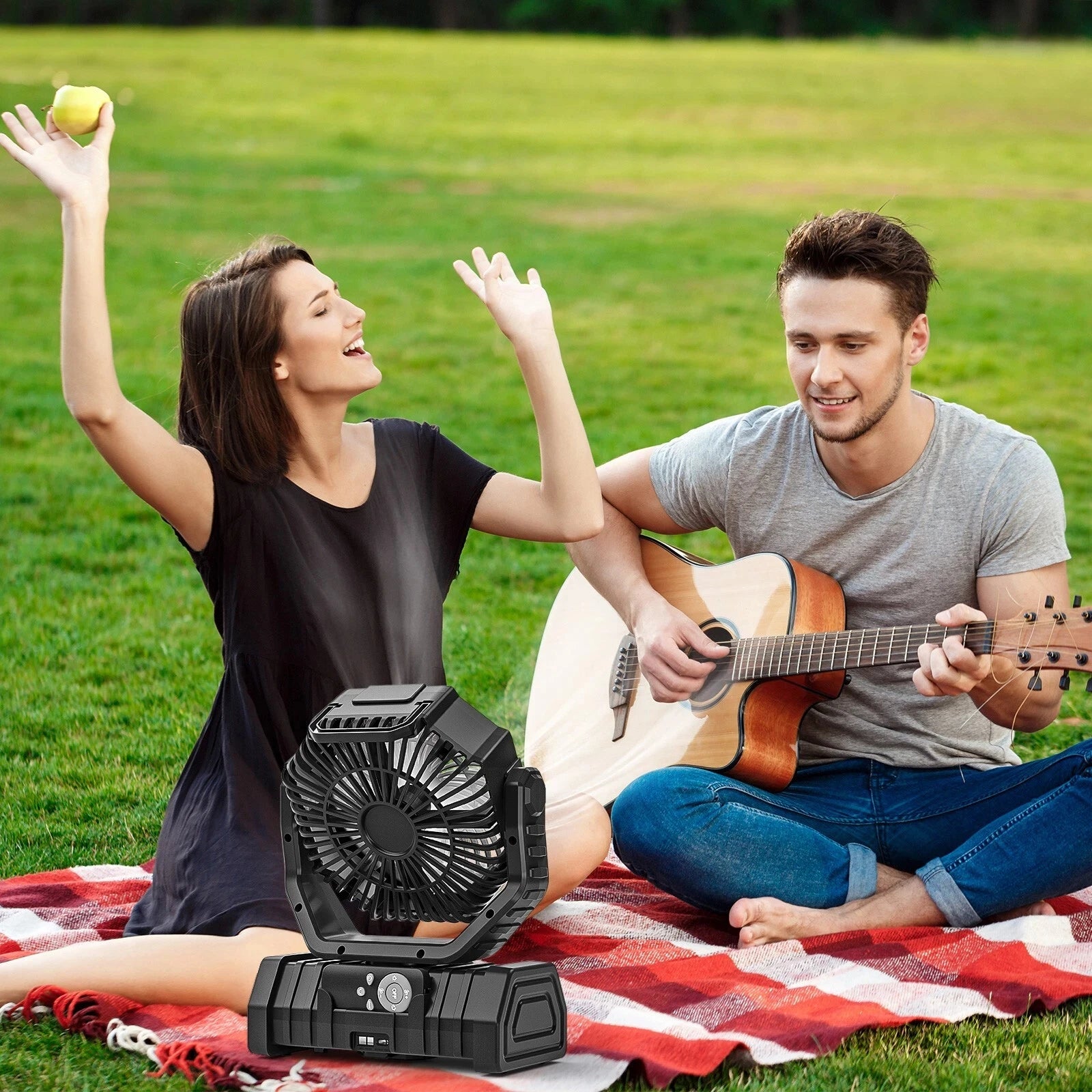 20000mAh Portable Camping Fan and Rechargeable Tent Light