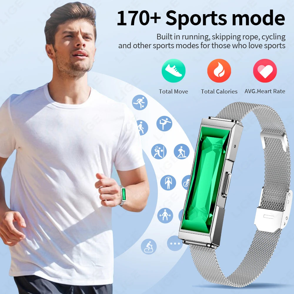 Waterproof Fitness Tracker Smart Bracelet and Activity Health Monitor Wristband