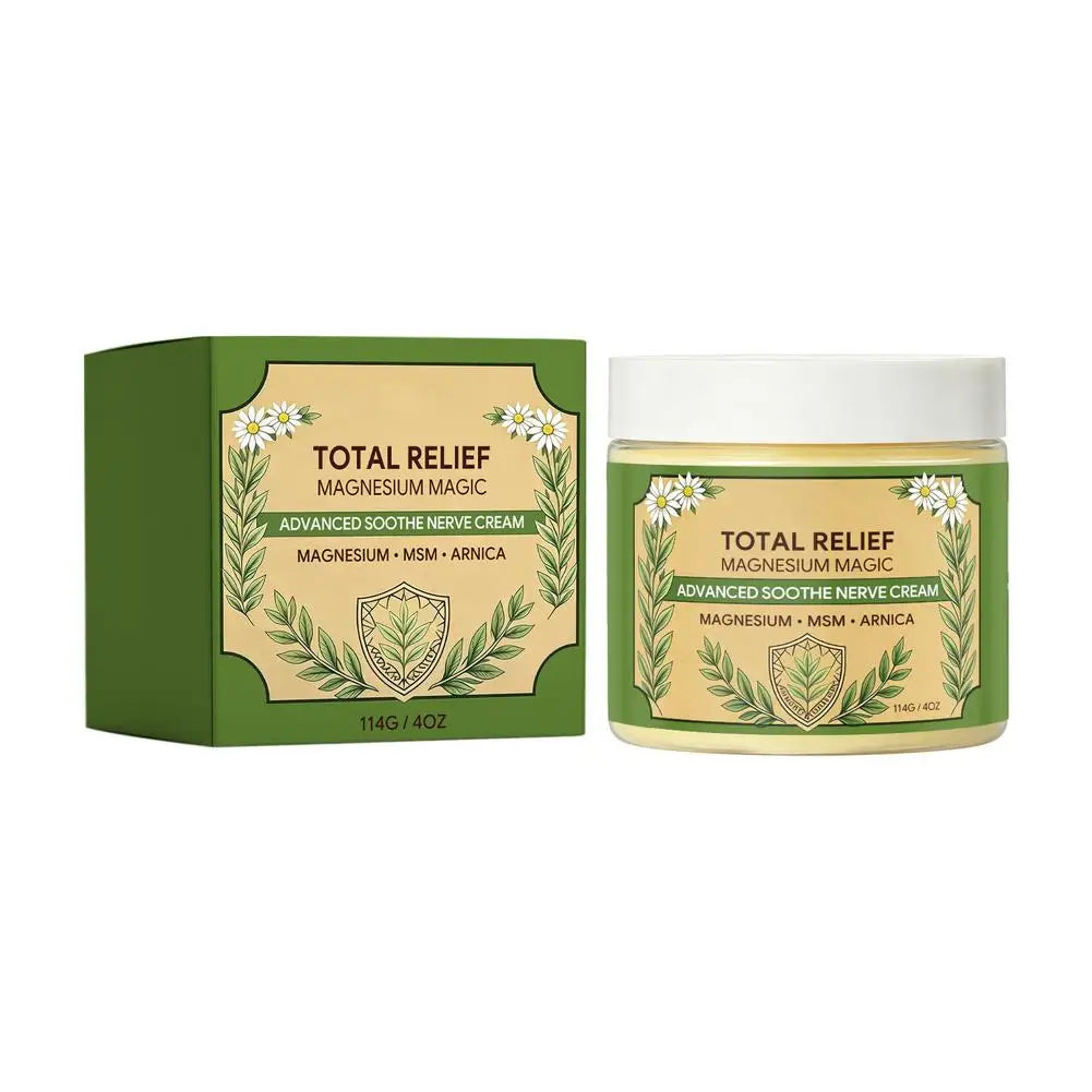 Magnesium MSM Arnica Soothe Nerve Body Cream 4 oz