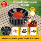 19800W 7-Core Camping Gas Stove and High Power Outdoor Burner